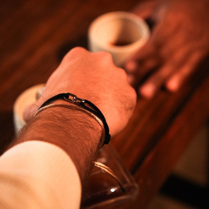 Bracelet 'Vecchio' Marsala